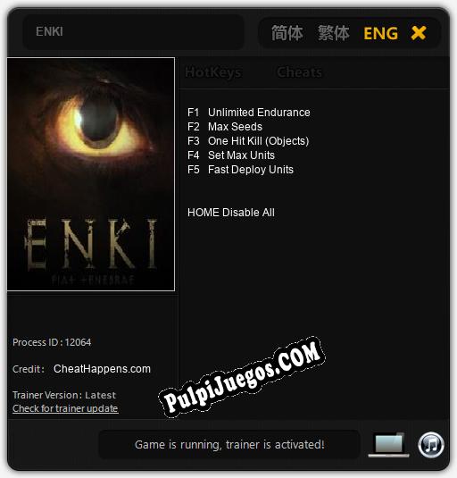 Entrenador liberado a ENKI [v1.0.5]