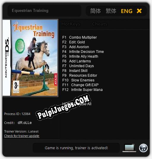 Equestrian Training: Treinador (V1.0.15)