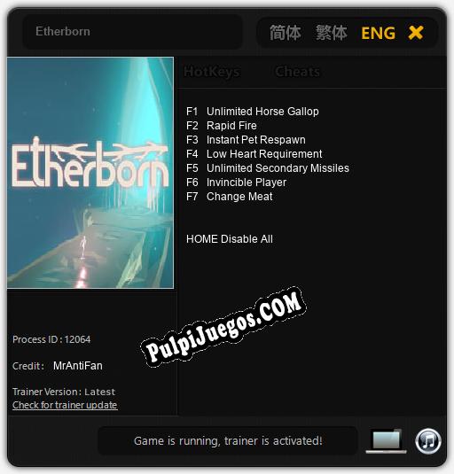 Entrenador liberado a Etherborn [v1.0.8]