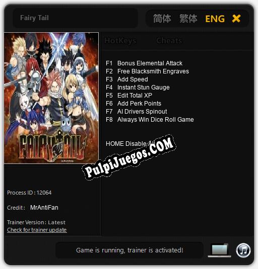 Entrenador liberado a Fairy Tail [v1.0.4]