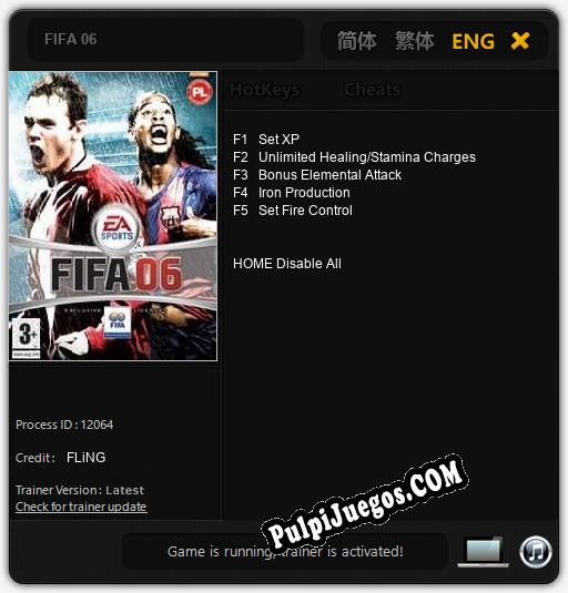 FIFA 06: Treinador (V1.0.6)