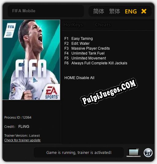 FIFA Mobile: Cheats, Trainer +6 [FLiNG]