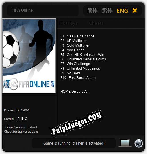 FIFA Online: Treinador (V1.0.76)