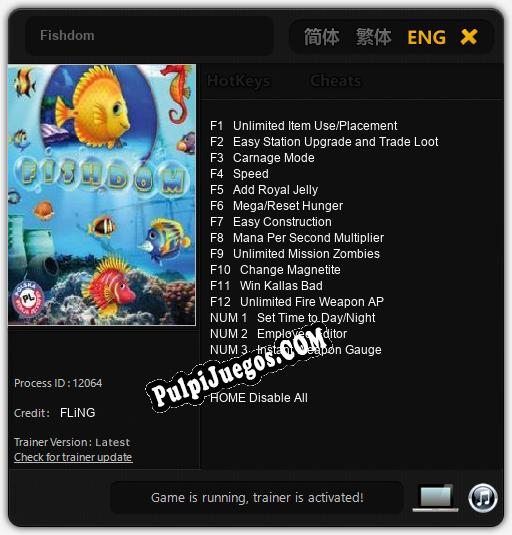 Fishdom: Cheats, Trainer +15 [FLiNG]