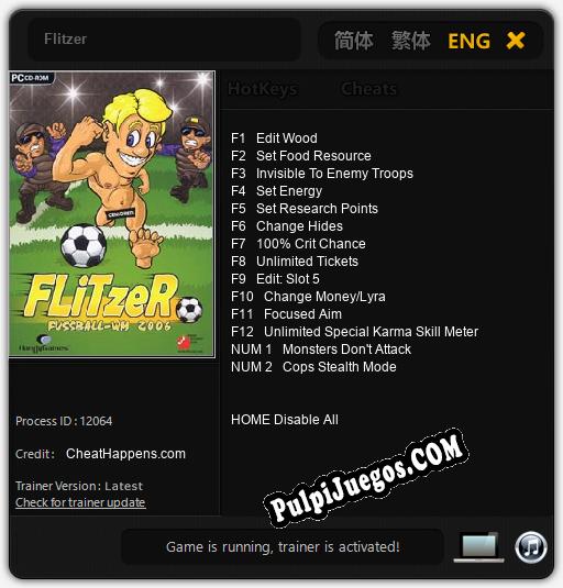 Entrenador liberado a Flitzer [v1.0.5]