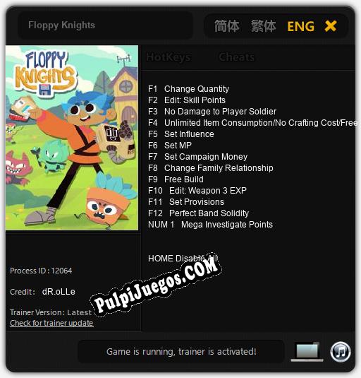 Entrenador liberado a Floppy Knights [v1.0.2]