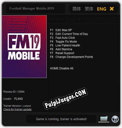 Entrenador liberado a Football Manager Mobile 2019 [v1.0.5]