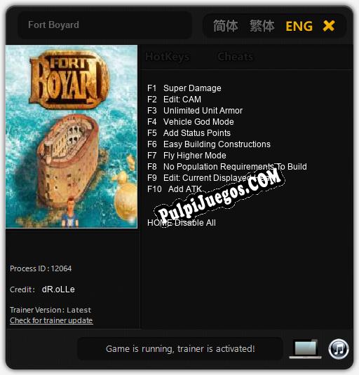 Fort Boyard: Cheats, Trainer +10 [dR.oLLe]