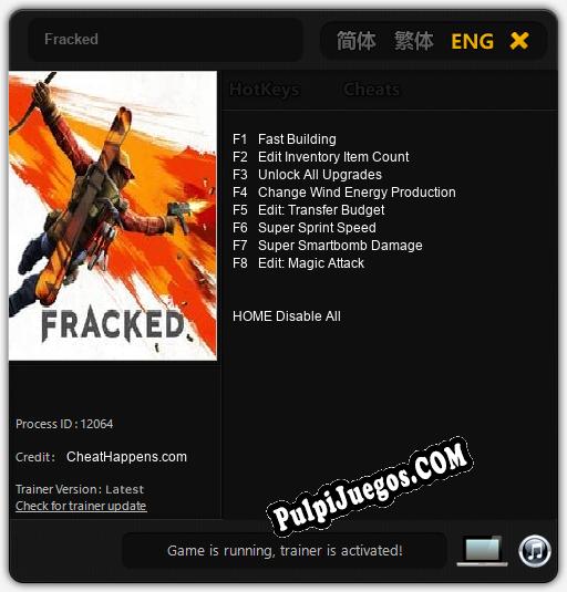 Entrenador liberado a Fracked [v1.0.1]