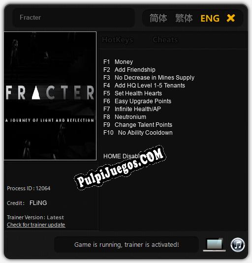 Entrenador liberado a Fracter [v1.0.8]