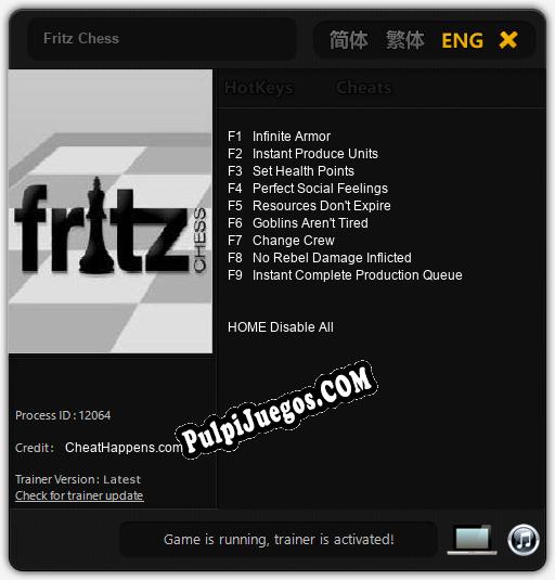 Fritz Chess: Treinador (V1.0.35)