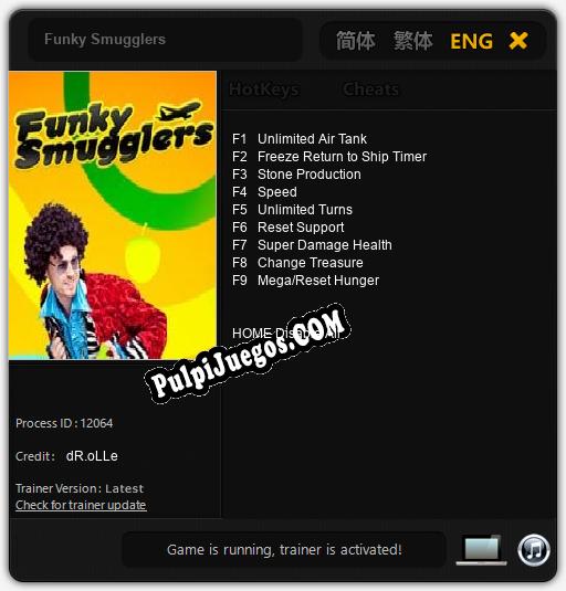 Entrenador liberado a Funky Smugglers [v1.0.4]