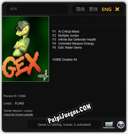 Entrenador liberado a GEX [v1.0.2]