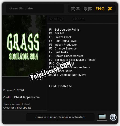 Grass Simulator: Cheats, Trainer +13 [CheatHappens.com]