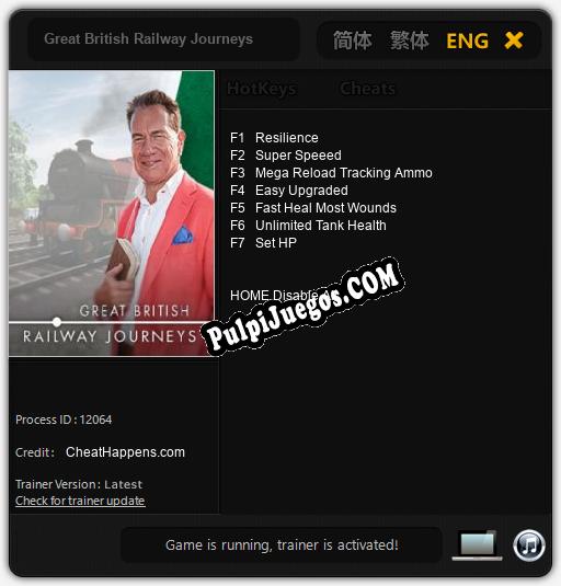 Entrenador liberado a Great British Railway Journeys [v1.0.7]