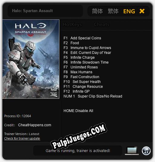 Halo: Spartan Assault: Cheats, Trainer +13 [CheatHappens.com]