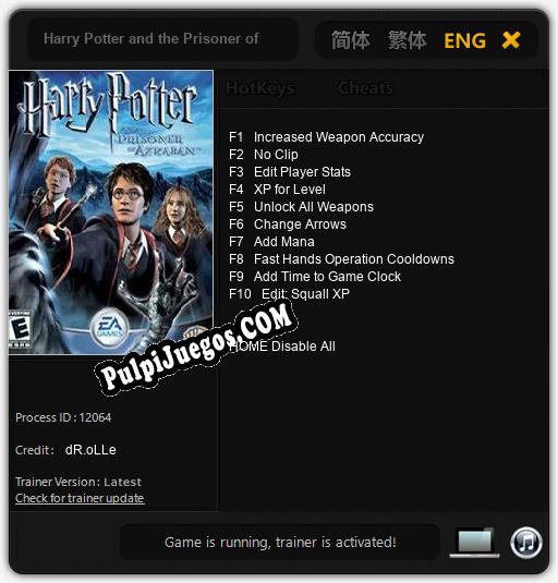 Harry Potter and the Prisoner of Azkaban: Treinador (V1.0.45)