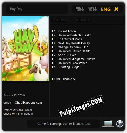 Entrenador liberado a Hay Day [v1.0.2]