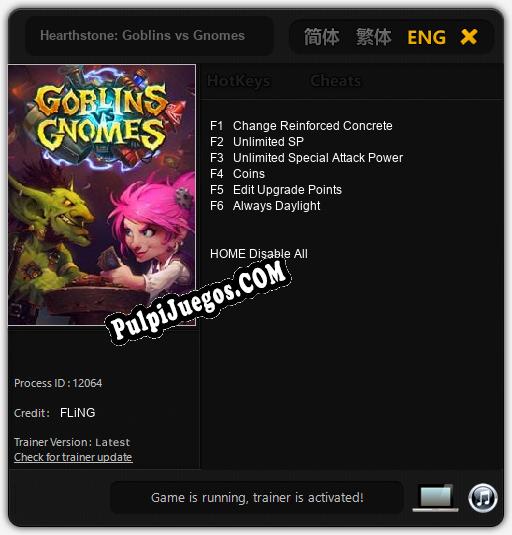 Hearthstone: Goblins vs Gnomes: Cheats, Trainer +6 [FLiNG]