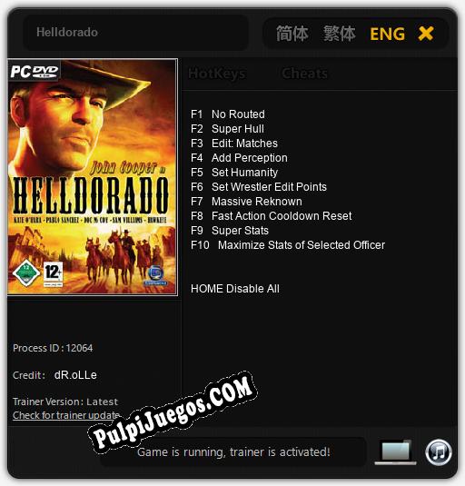 Entrenador liberado a Helldorado [v1.0.5]