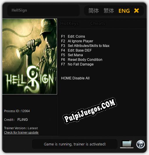 Entrenador liberado a HellSign [v1.0.7]