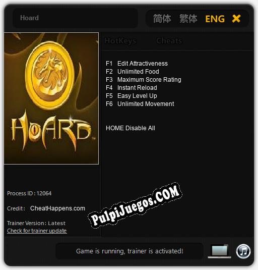 Entrenador liberado a Hoard [v1.0.5]