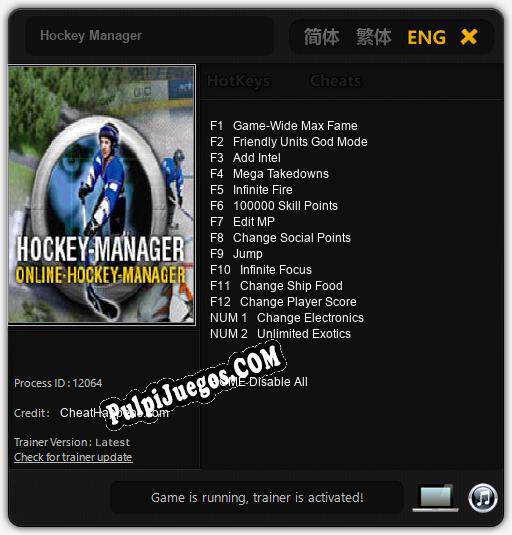 Hockey Manager: Treinador (V1.0.14)