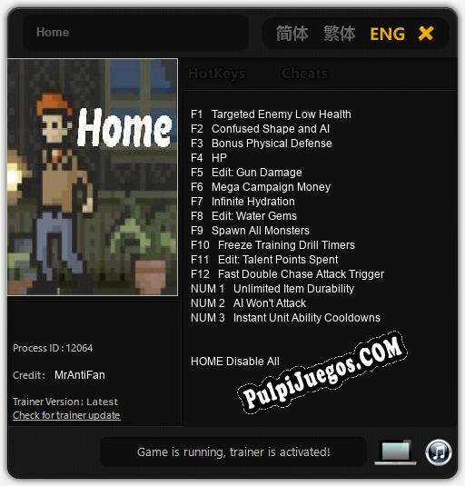 Home: Treinador (V1.0.73)