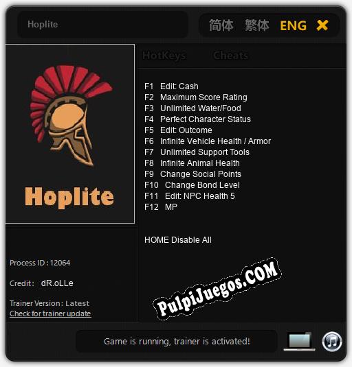 Entrenador liberado a Hoplite [v1.0.2]