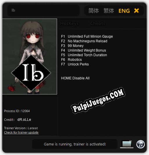 Entrenador liberado a Ib [v1.0.8]