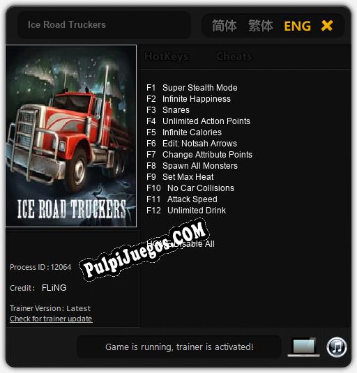 Entrenador liberado a Ice Road Truckers [v1.0.9]