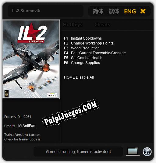 IL-2 Sturmovik: Treinador (V1.0.51)