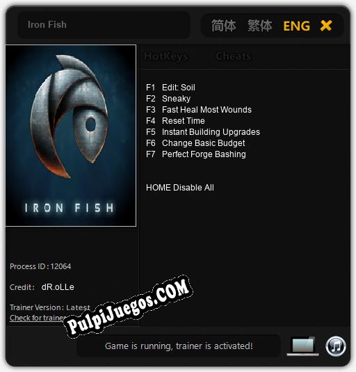 Iron Fish: Cheats, Trainer +7 [dR.oLLe]