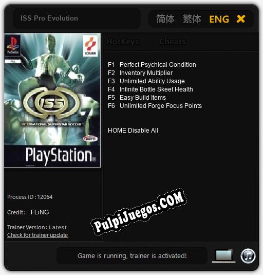 Entrenador liberado a ISS Pro Evolution [v1.0.9]