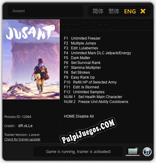 Jusant: Trainer +14 [v1.8]