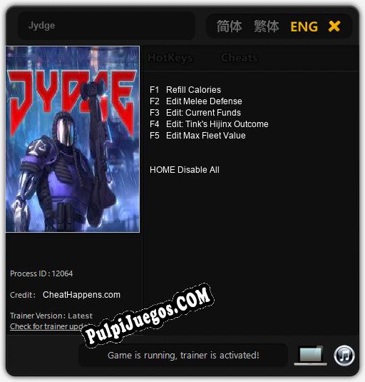 Jydge: Treinador (V1.0.57)