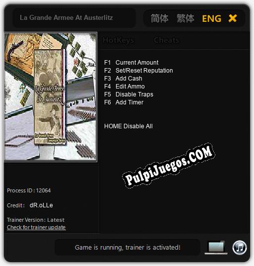La Grande Armee At Austerlitz: Trainer +6 [v1.1]