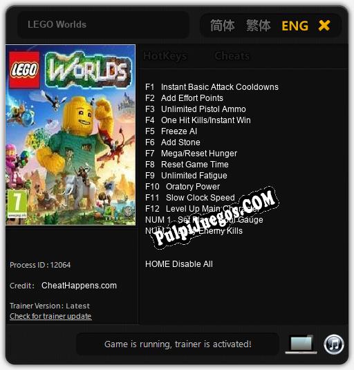 LEGO Worlds: Treinador (V1.0.43)