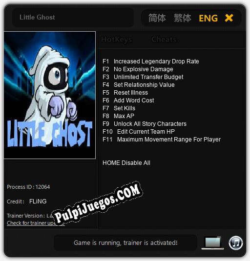 Entrenador liberado a Little Ghost [v1.0.2]