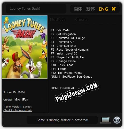 Looney Tunes Dash!: Cheats, Trainer +13 [MrAntiFan]