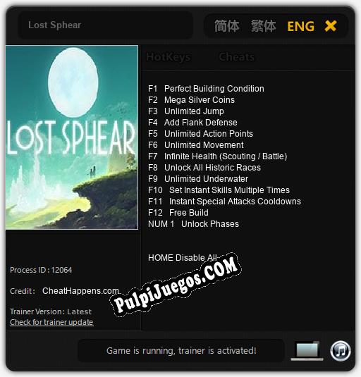 Lost Sphear: Trainer +13 [v1.5]