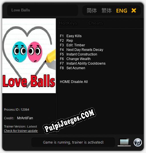 Love Balls: Treinador (V1.0.88)