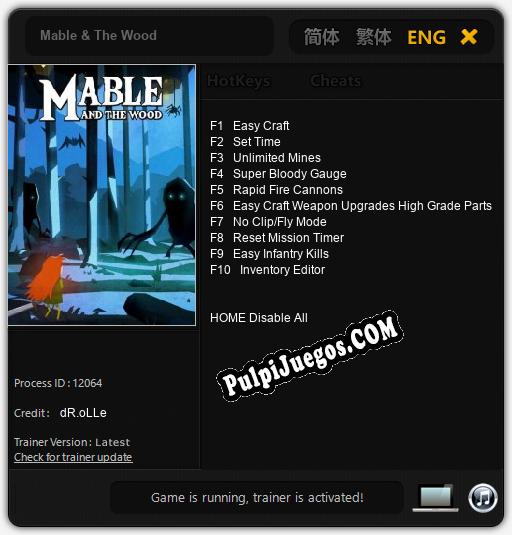 Mable & The Wood: Cheats, Trainer +10 [dR.oLLe]