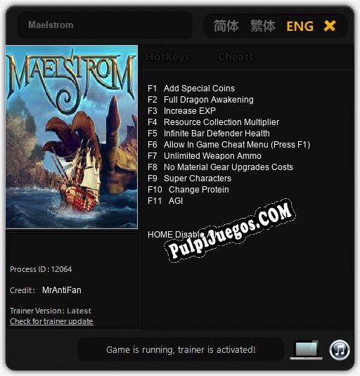 Maelstrom: Cheats, Trainer +11 [MrAntiFan]