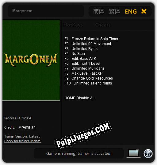 Margonem: Trainer +10 [v1.2]