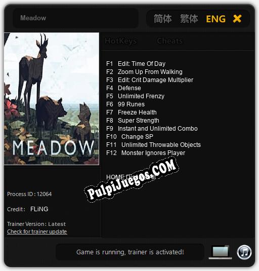 Entrenador liberado a Meadow [v1.0.6]