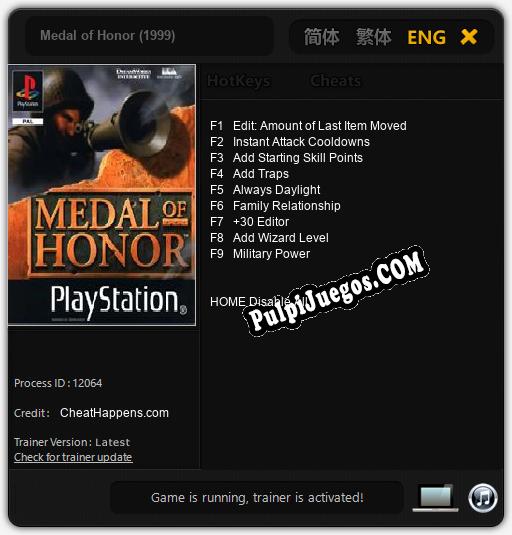 Entrenador liberado a Medal of Honor (1999) [v1.0.2]