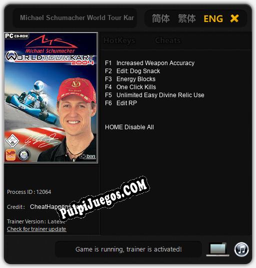 Entrenador liberado a Michael Schumacher World Tour Kart 2004 [v1.0.3]