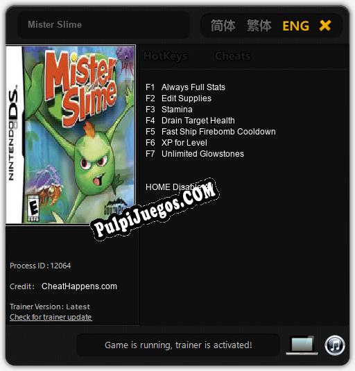 Mister Slime: Cheats, Trainer +7 [CheatHappens.com]