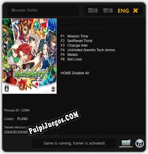 Monster Strike: Cheats, Trainer +6 [FLiNG]